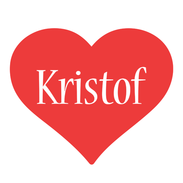 Kristof love logo