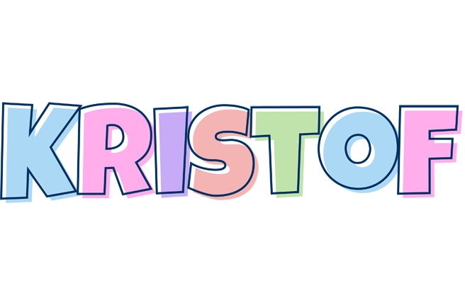 Kristof pastel logo