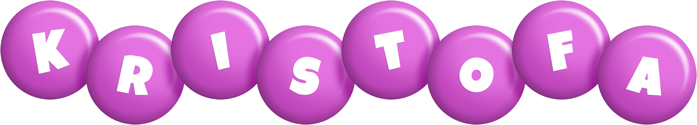 Kristofa candy-purple logo