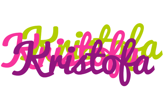 Kristofa flowers logo