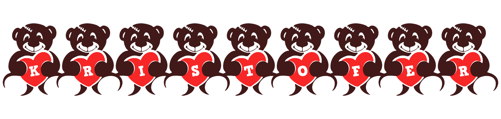 Kristofer bear logo