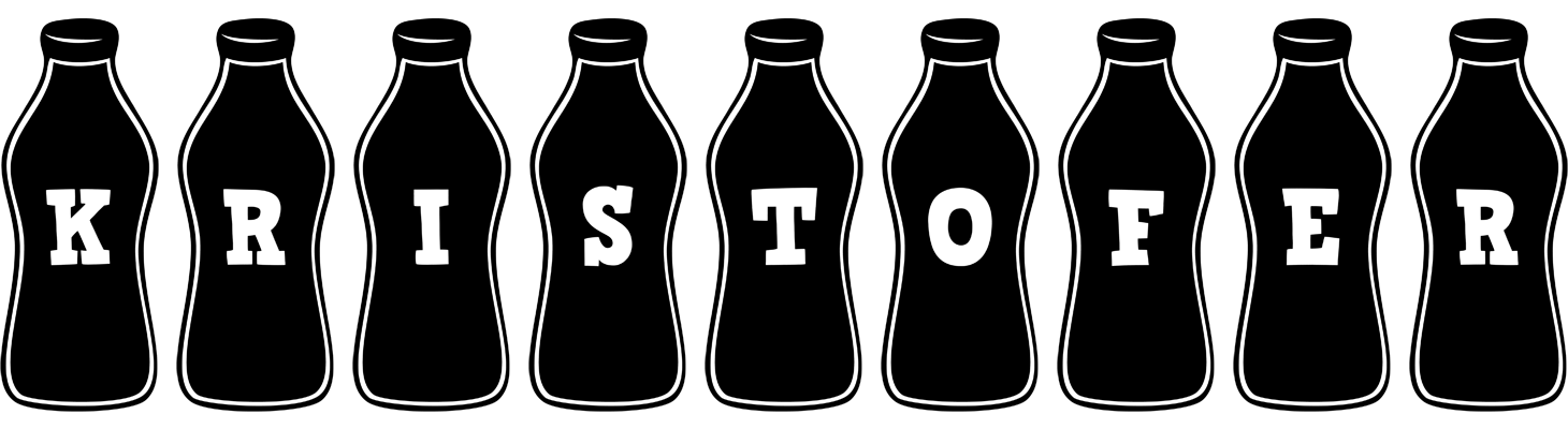 Kristofer bottle logo