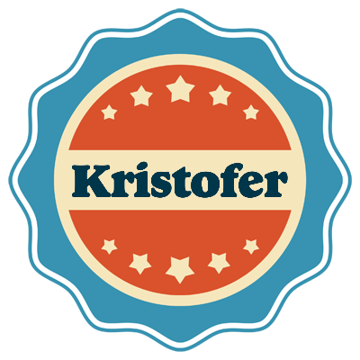 Kristofer labels logo