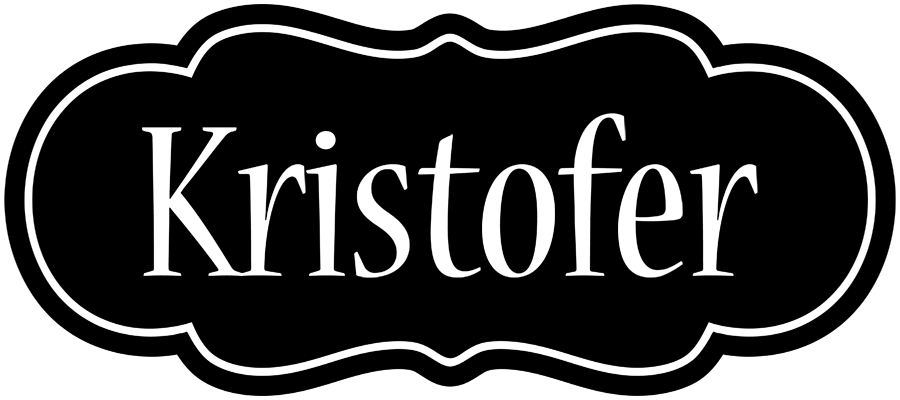 Kristofer welcome logo