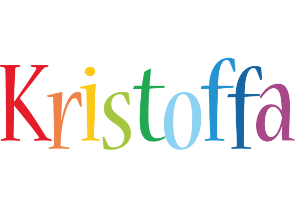 Kristoffa birthday logo