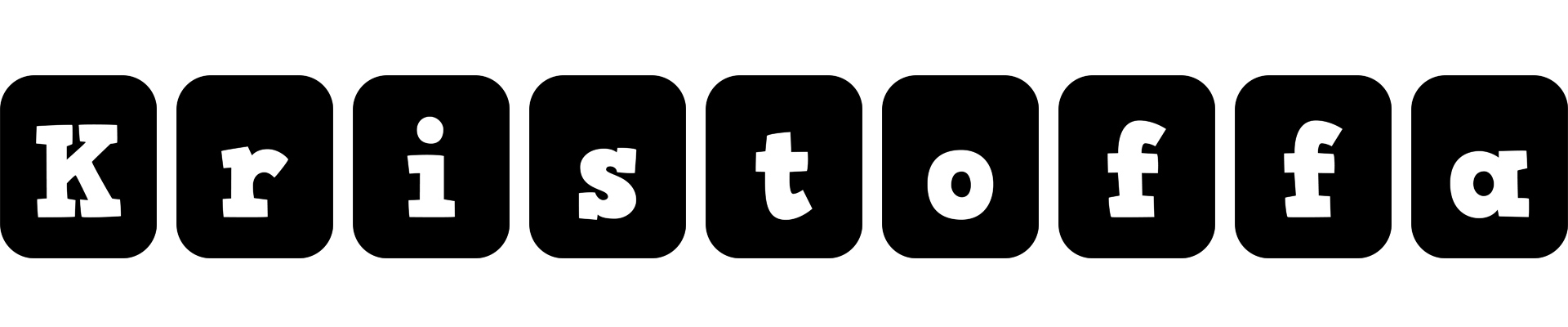 Kristoffa box logo
