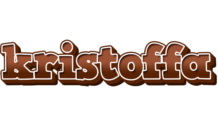 Kristoffa brownie logo
