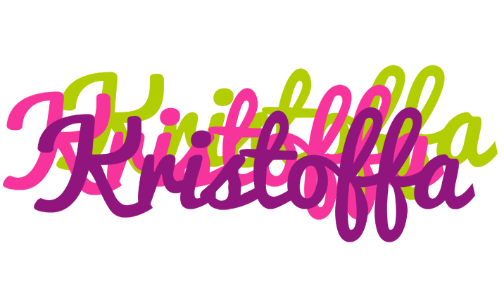 Kristoffa flowers logo
