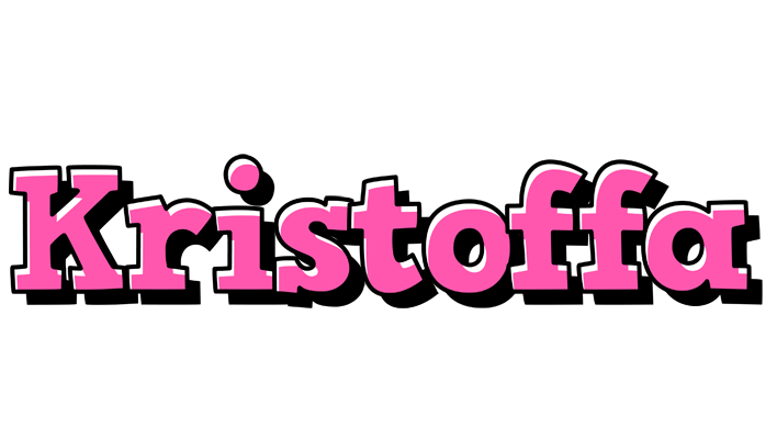 Kristoffa girlish logo