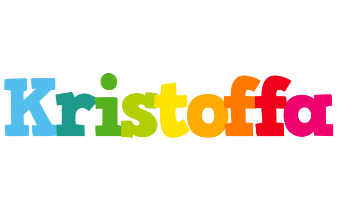Kristoffa rainbows logo