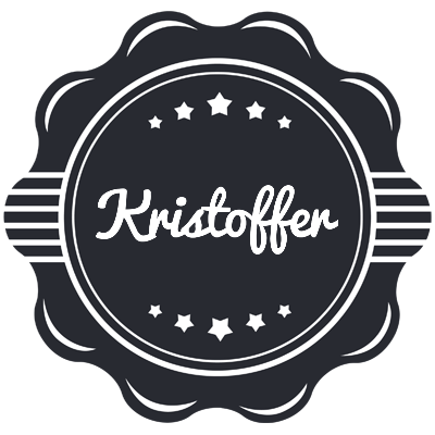 Kristoffer badge logo