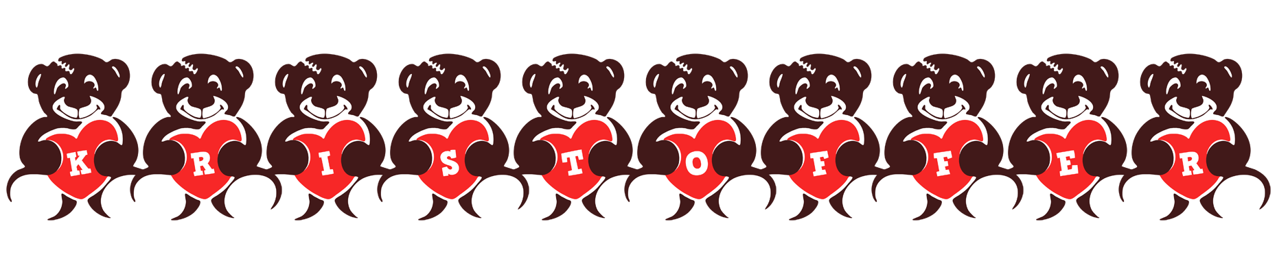 Kristoffer bear logo