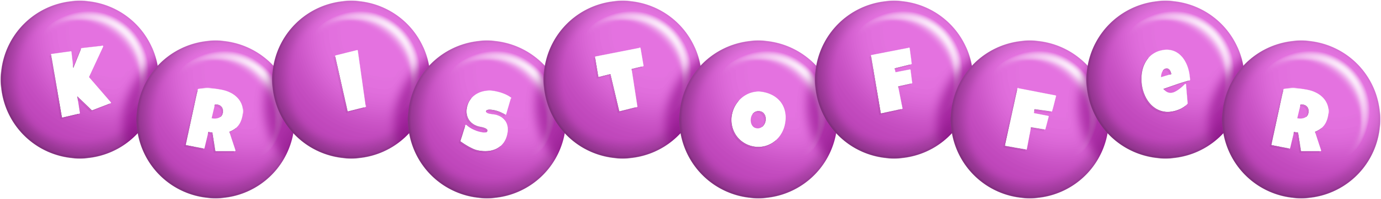 Kristoffer candy-purple logo