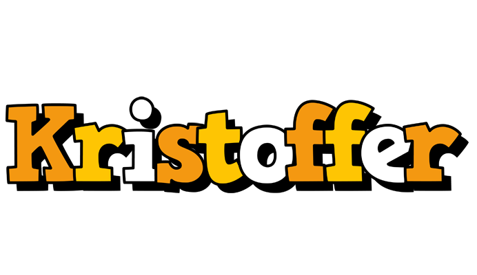 Kristoffer cartoon logo