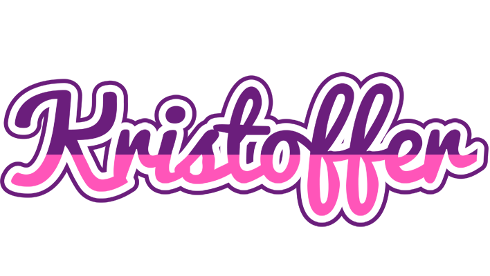 Kristoffer cheerful logo