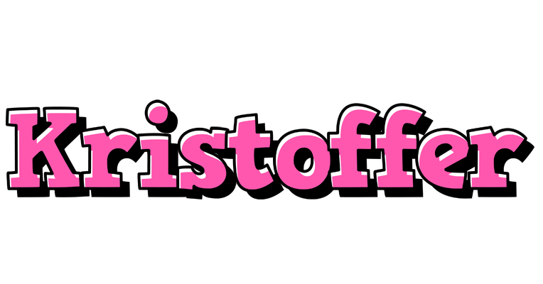 Kristoffer girlish logo