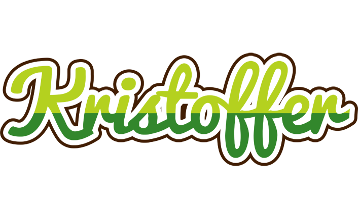 Kristoffer golfing logo