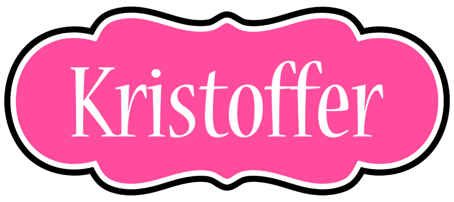 Kristoffer invitation logo