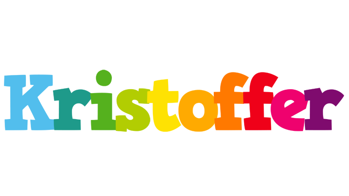 Kristoffer rainbows logo