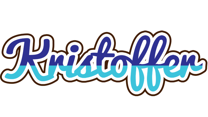 Kristoffer raining logo