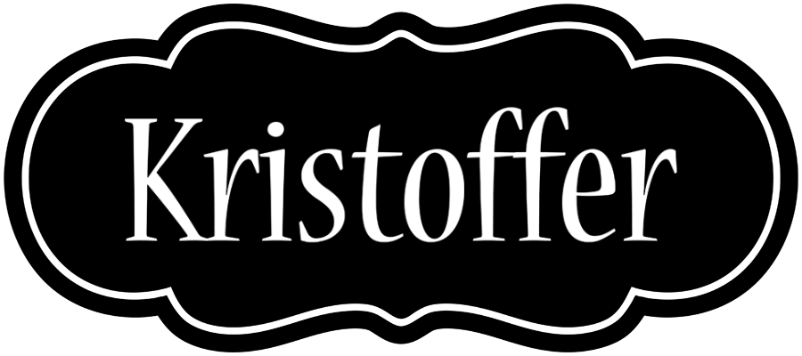Kristoffer welcome logo
