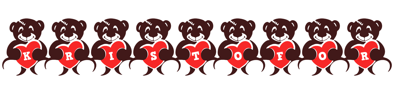 Kristofor bear logo