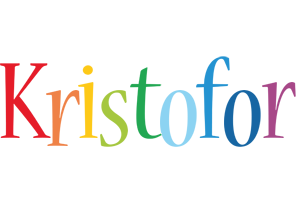 Kristofor birthday logo