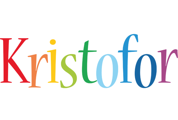 Kristofor birthday logo