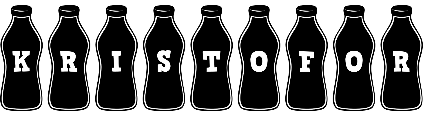 Kristofor bottle logo