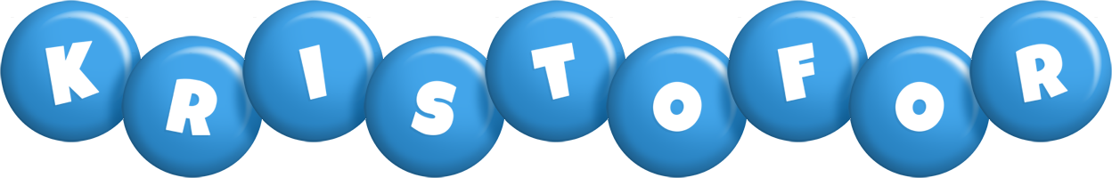 Kristofor candy-blue logo