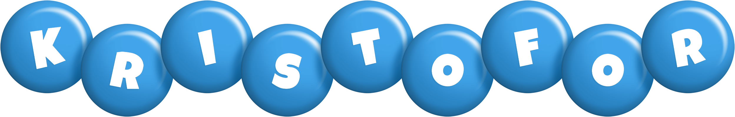 Kristofor candy-blue logo