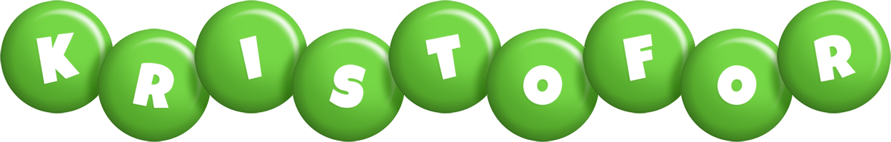 Kristofor candy-green logo