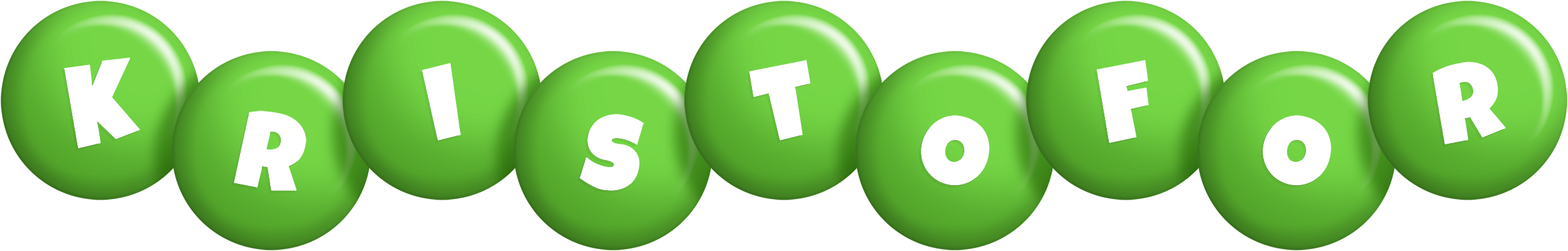 Kristofor candy-green logo
