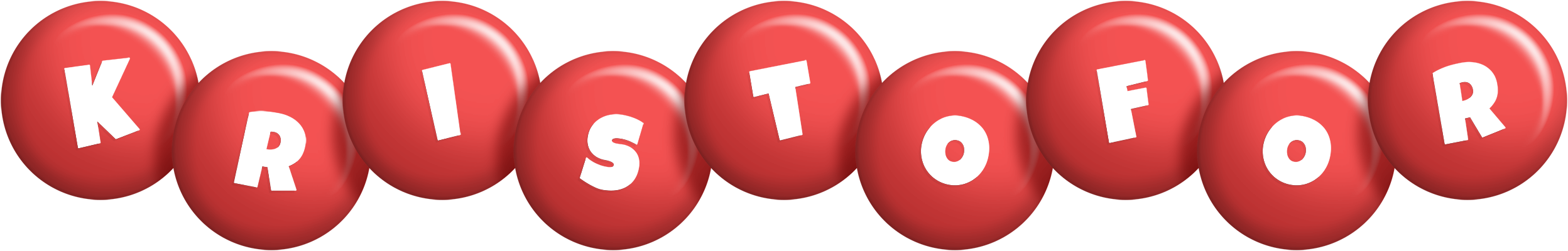 Kristofor candy-red logo