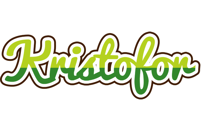 Kristofor golfing logo