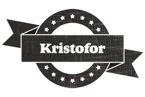 Kristofor grunge logo