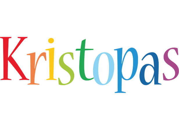Kristopas birthday logo