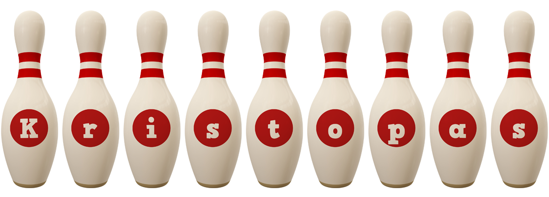 Kristopas bowling-pin logo