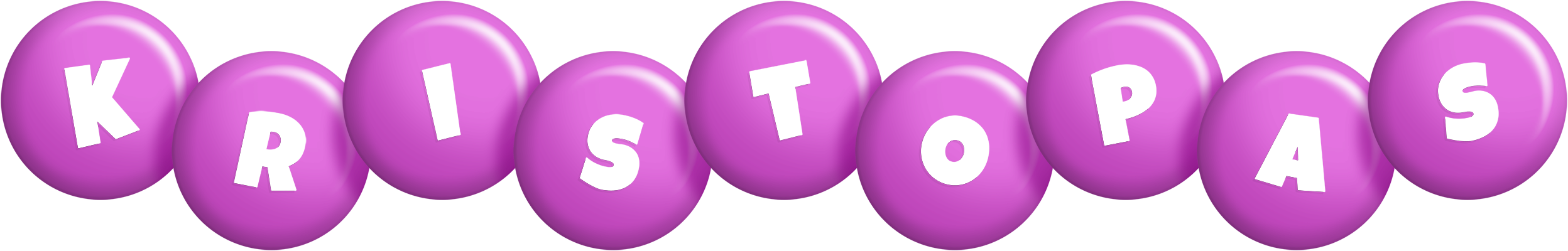 Kristopas candy-purple logo