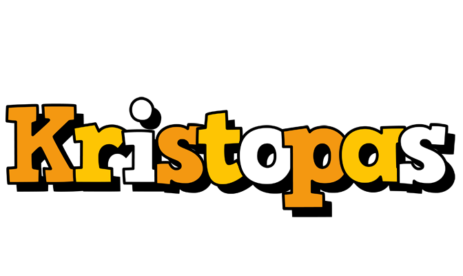 Kristopas cartoon logo