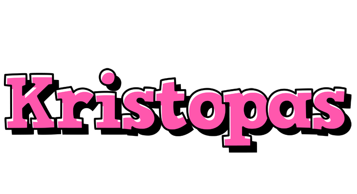 Kristopas girlish logo