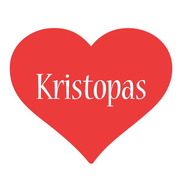 Kristopas love logo