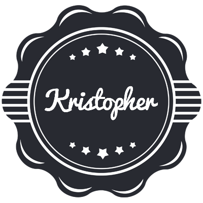 Kristopher badge logo
