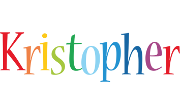 Kristopher birthday logo