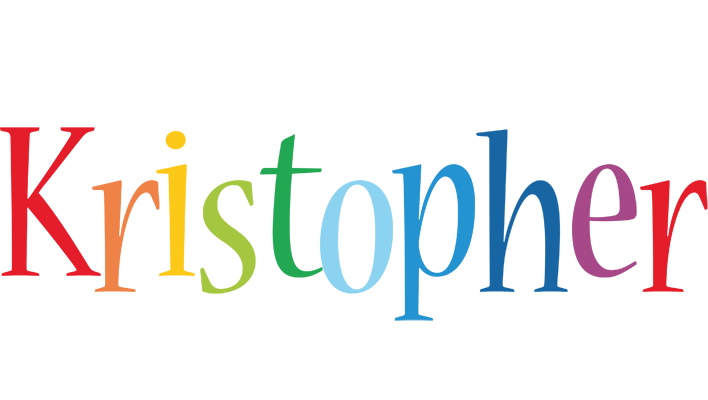 Kristopher birthday logo