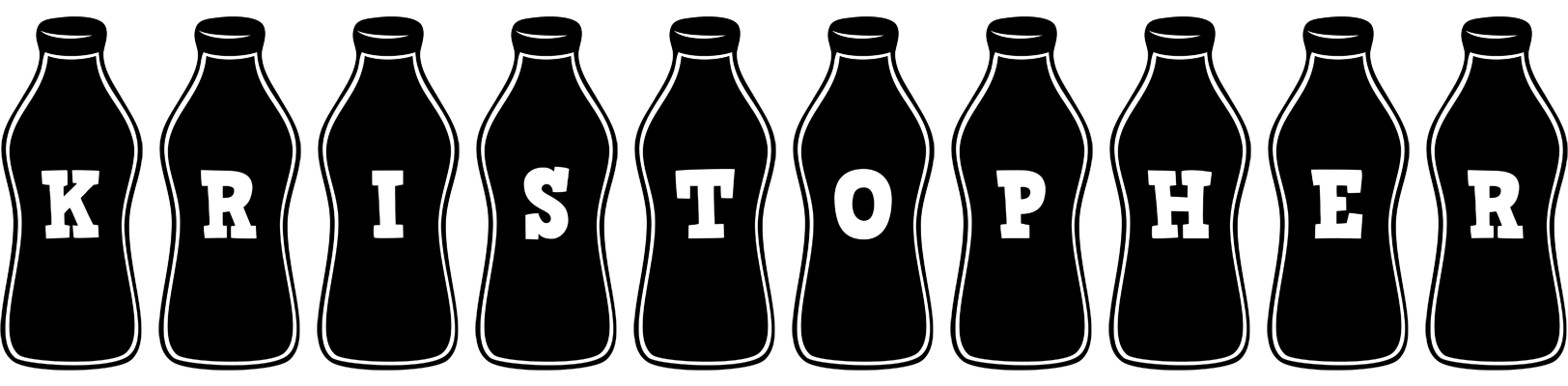 Kristopher bottle logo