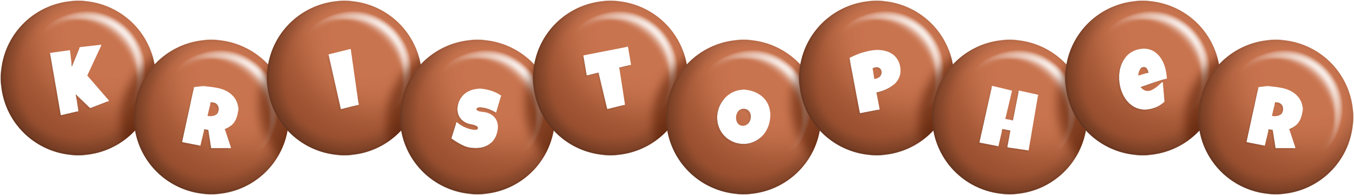 Kristopher candy-brown logo
