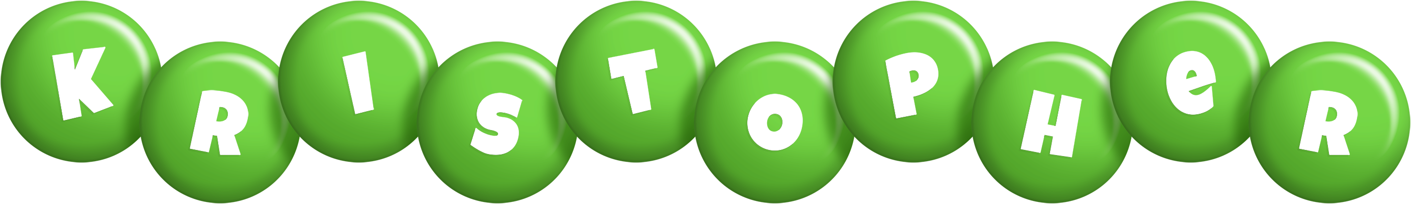 Kristopher candy-green logo