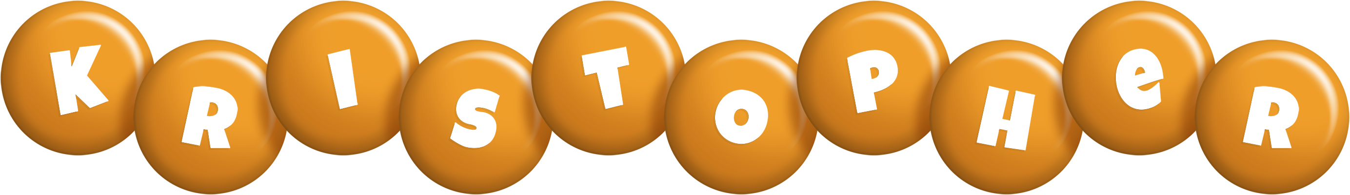 Kristopher candy-orange logo