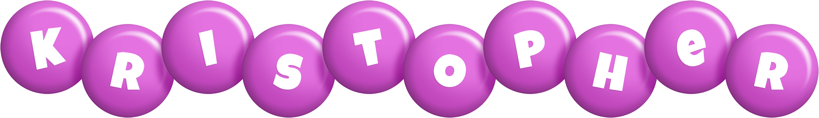 Kristopher candy-purple logo